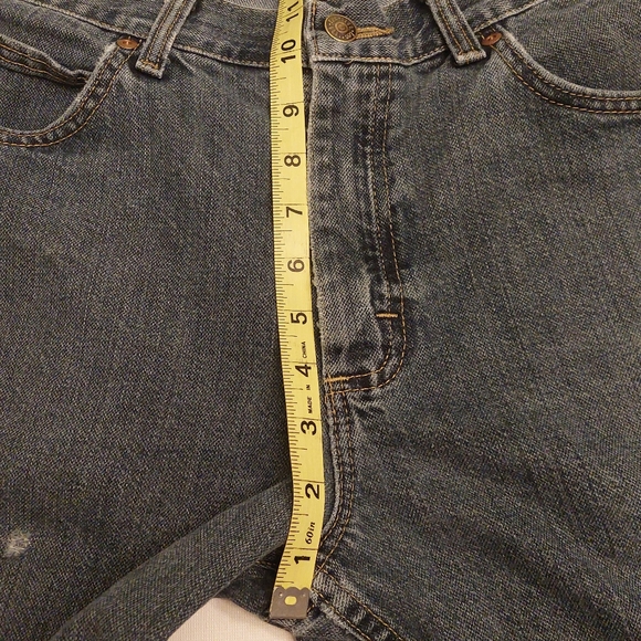 Lee Medium Wash Denim Regular Fit Straight Leg Jeans Men's Size W 36 X L 30 - Picture 13 of 14